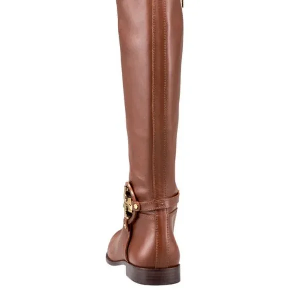 TORY BURCH Aaden Leather Riding Boot - Picture 3 of 12